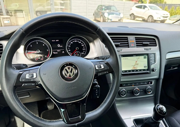 Volkswagen Golf cena 37900 przebieg: 125000, rok produkcji 2015 z Łask małe 742